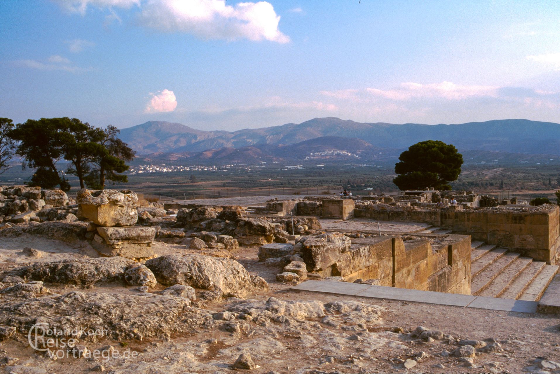 Ausgrabungen von Phaistos, Kreta, Griechenland